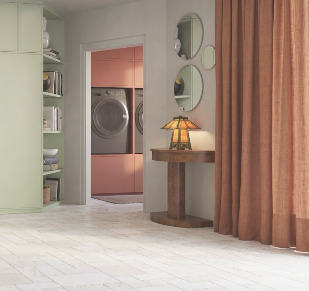 Sideboard material detail